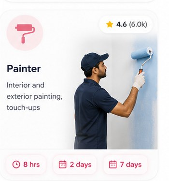 Hire a verified painter in Gurgaon